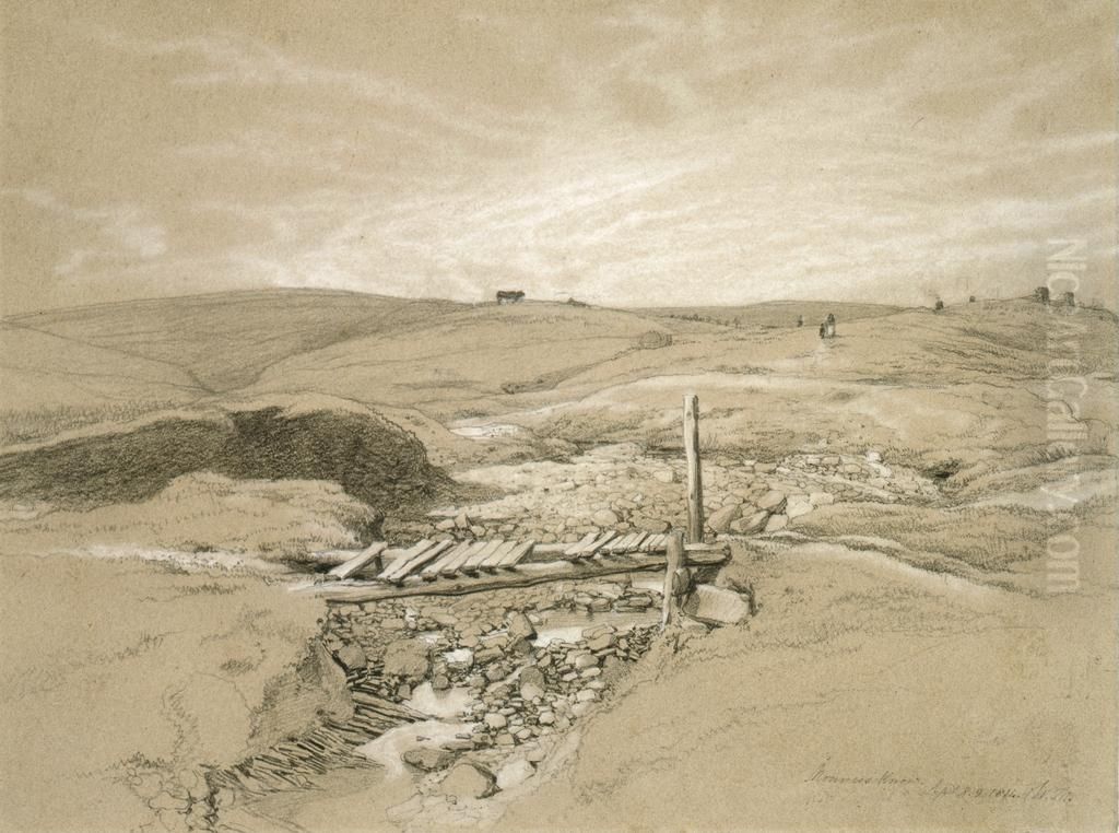 Mounces Knowe, Northumberland Oil Painting by William Mulready
