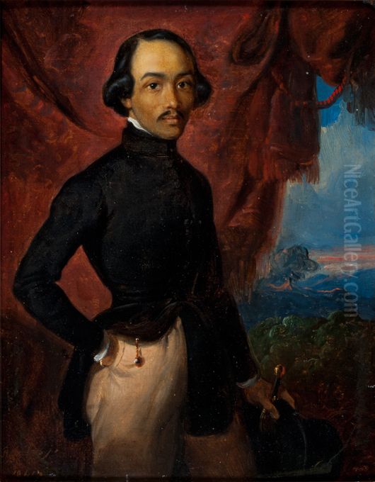 Self-portrait Oil Painting by Raden Saleh