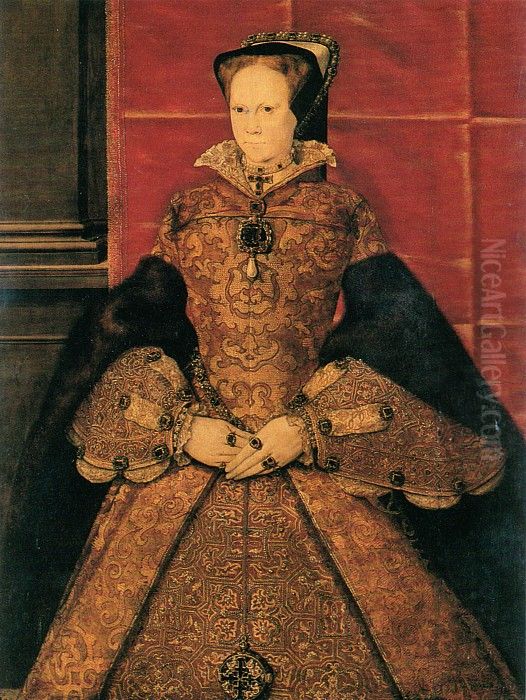 Mary I Oil Painting by Hans Eworth