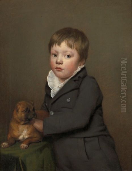 Portret van Haye van der Kooi Oil Painting by Willem Bartel Van Der Kooi
