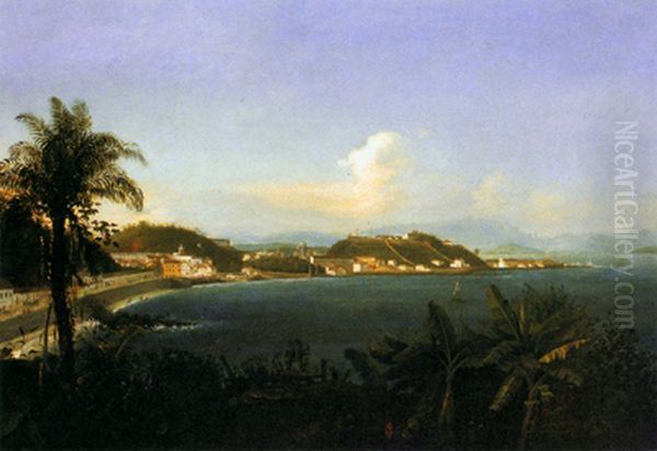 Lapa Beach and Morro do Castelo (