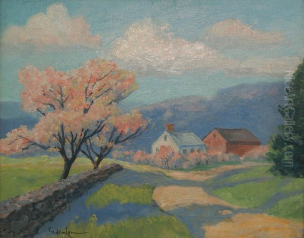 Ozark landscape (1922) Oil Painting by Frank Nuderscher