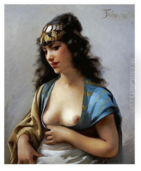 Eastern Beauty Oil Painting by Luis Ricardo Falero