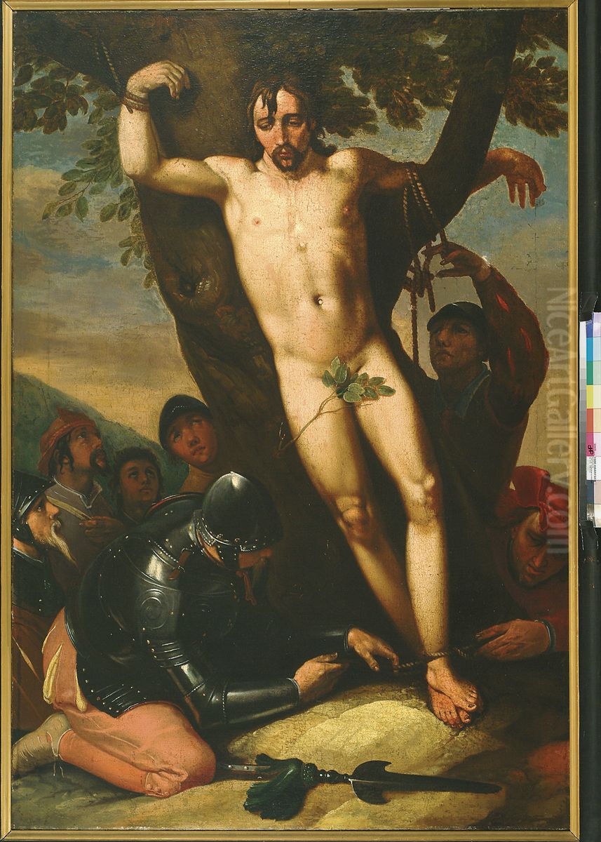 10) Oil Painting by Cornelis van Haarlem