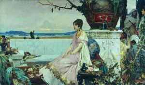 Roman Woman at a Reservoir