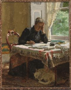Portrait of Jacoba Suzanna Muller (1843-1918) Portrait of Jacoba Suzanna Muller (1843-1918)