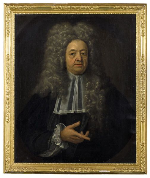 Portrait of Rudolph Emmen (1663-1727) Oil Painting by Jan Abel Wassenbergh I