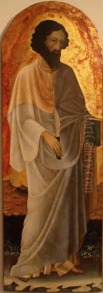 St Bartholomew Oil Painting by Paolo da Visso