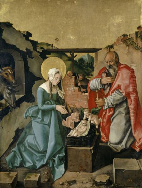Die Geburt Christi Oil Painting by Hans Baldung Grien