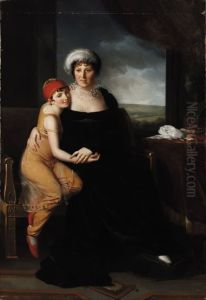 Portrait of Madame Campan and her pupil Pholoe