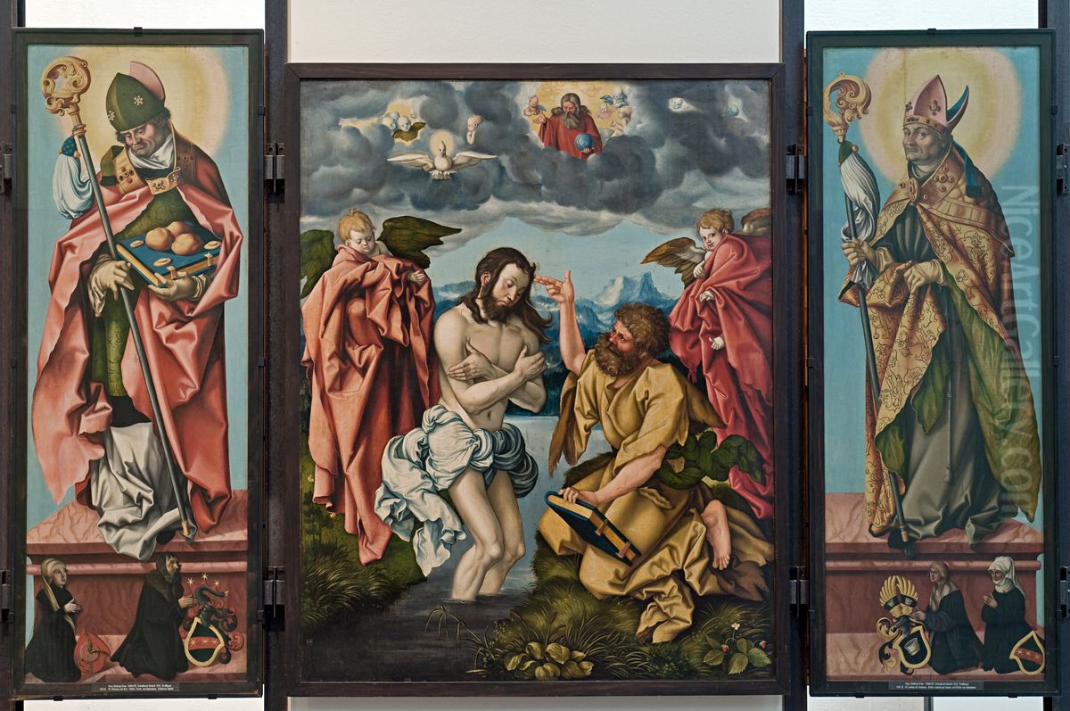 Johannesaltar Oil Painting by Hans Baldung Grien