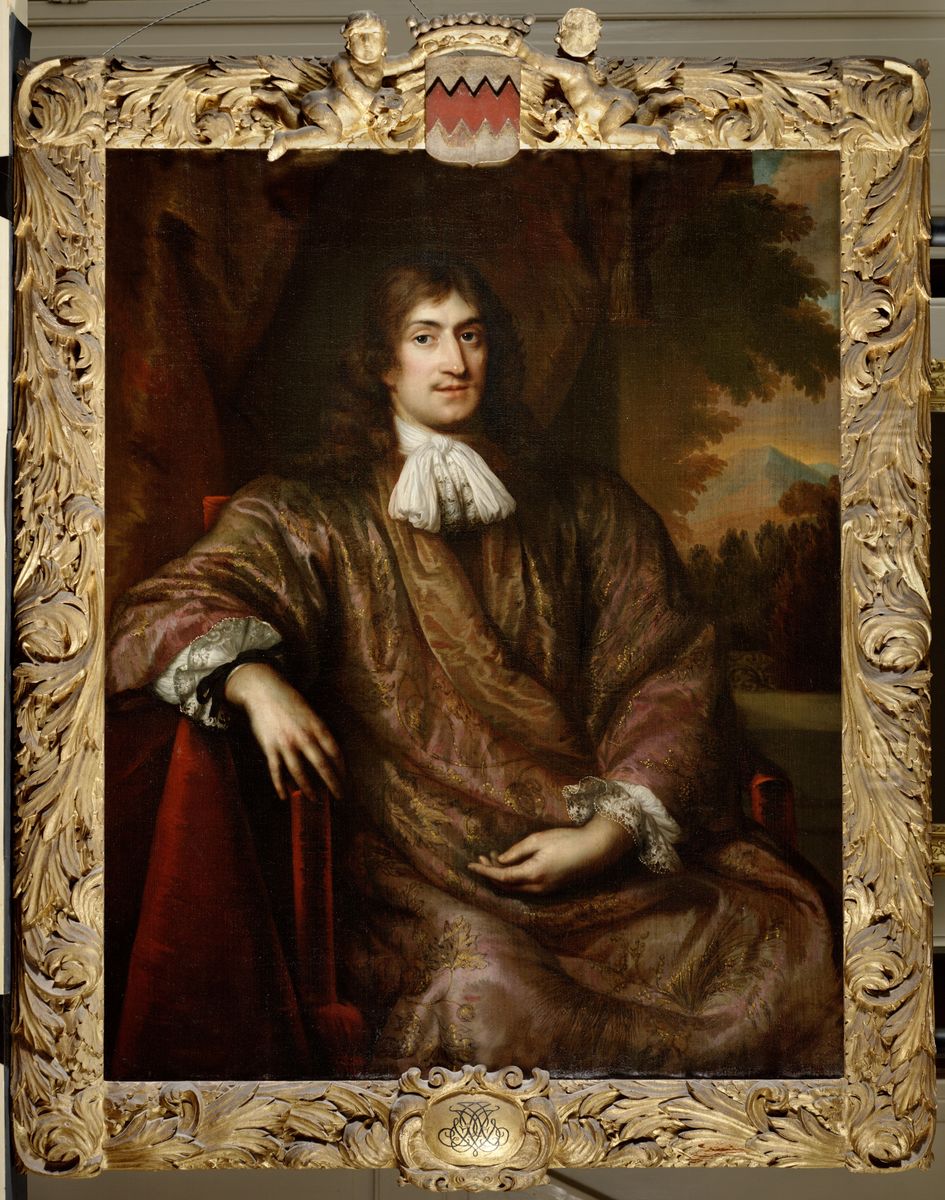 Portrait of Jacob Dircksz. van Foreest (1640-1708), echtgenoot van Maria Sweerts Oil Painting by Jan de Baen
