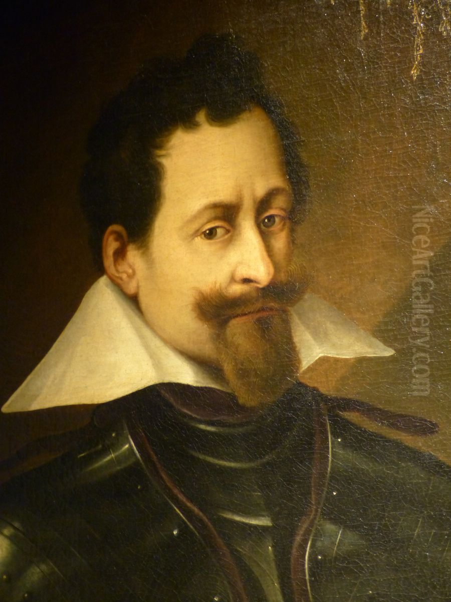 Herzog Maximilian I. (1573-1651), Kurfurst von Bayern, Kniestuck Oil Painting by Joachim von, I Sandrart
