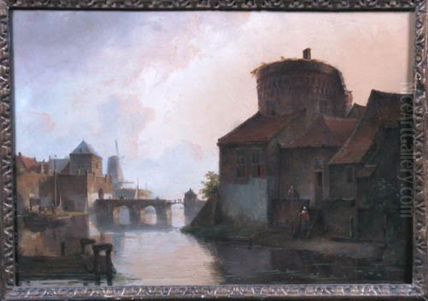Bergpoort. Oil Painting by Kaspar Karsen