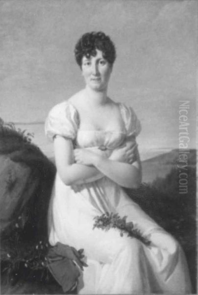 Portrait de Madame Boselli Oil Painting by Marie-Guillemine Benoist