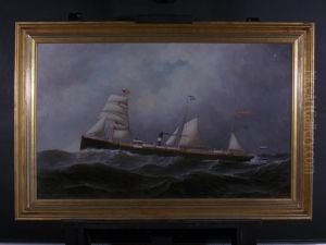 Het s.s. 'Schiedam' (I) van de Nederlandsch Amerikaansche Stoomvaart Maatschappij (NASM)