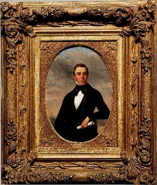 P. Caland Oil Painting by Moritz Calisch