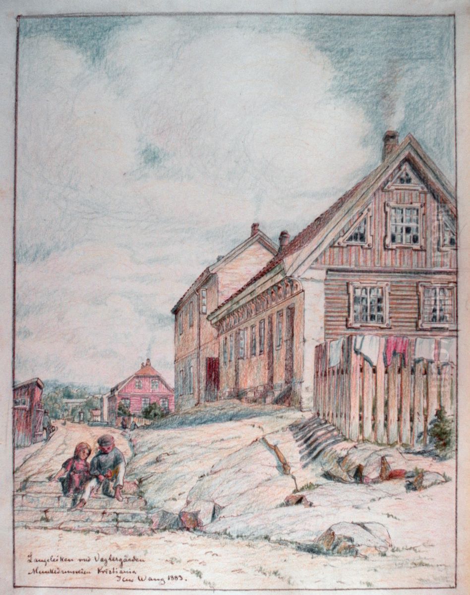 Fra Munkedamsveien Oil Painting by Jens Wang