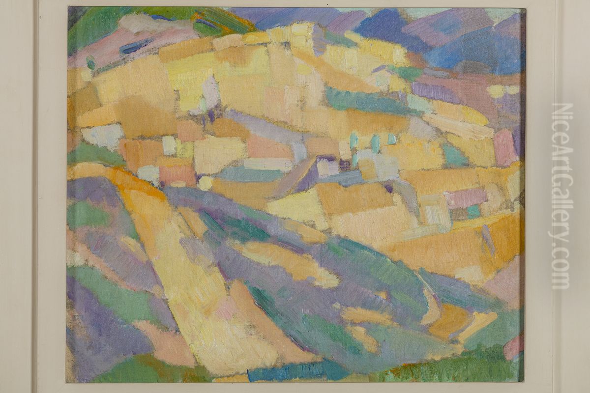 Mallorca Oil Painting by Else Berg
