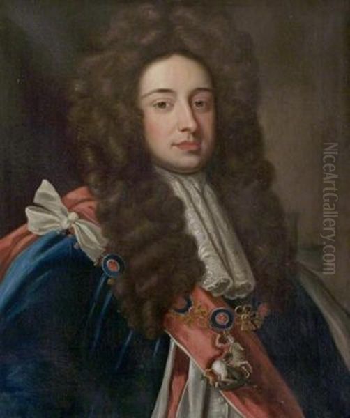 Portrait of Duke of Newcastle Oil Painting by unknown