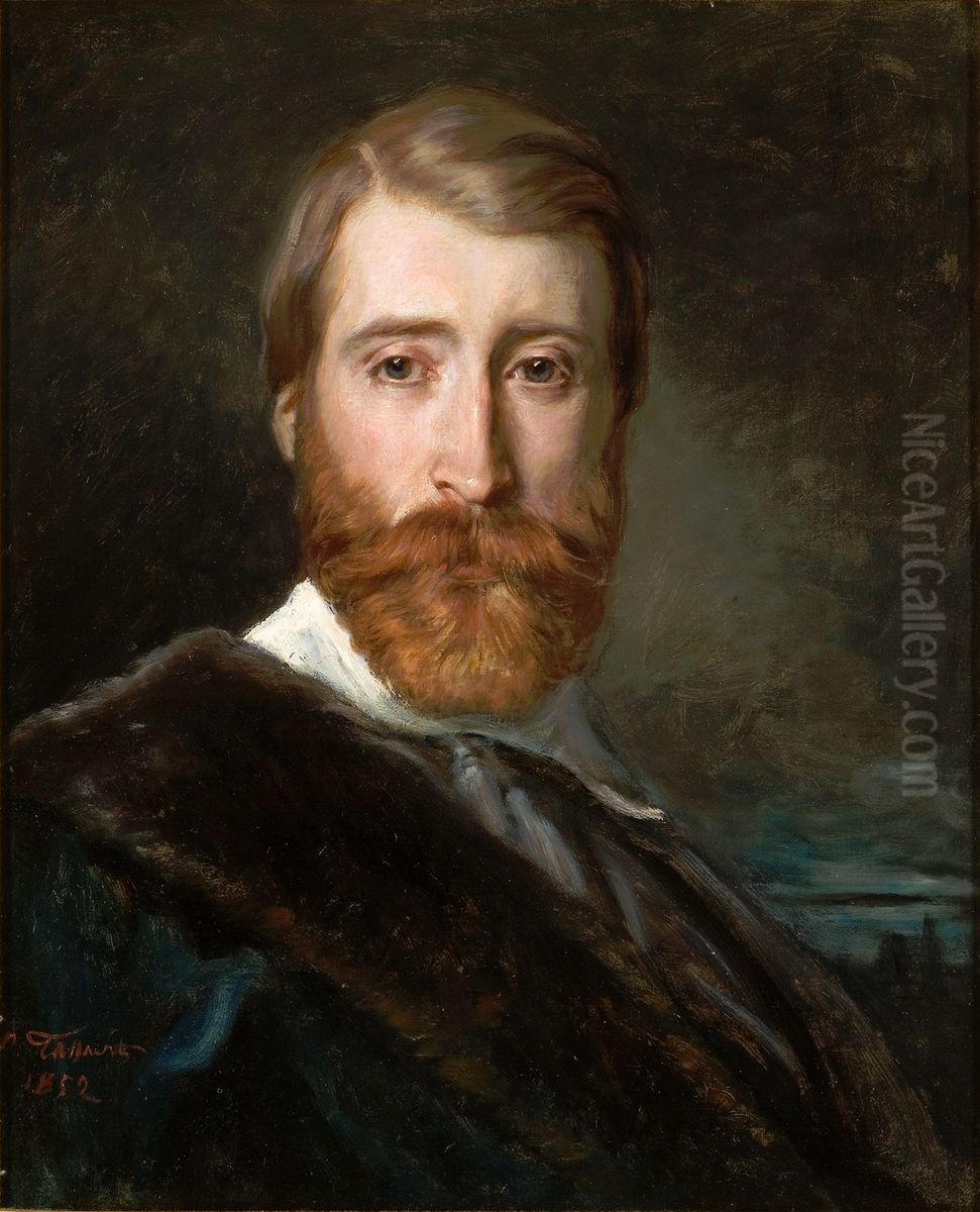 Portrait de Bruyas Oil Painting by Octave Tassaert