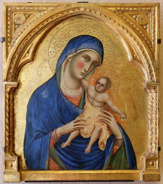 La Vierge et l'Enfant Oil Painting by Paolo Veneziano