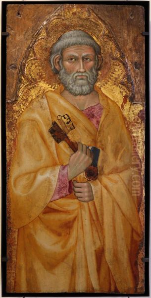 Saint Pierre Oil Painting by Taddeo Di Bartolo