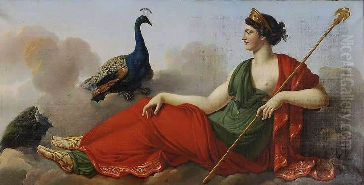 Juno Oil Painting by Unidentified location