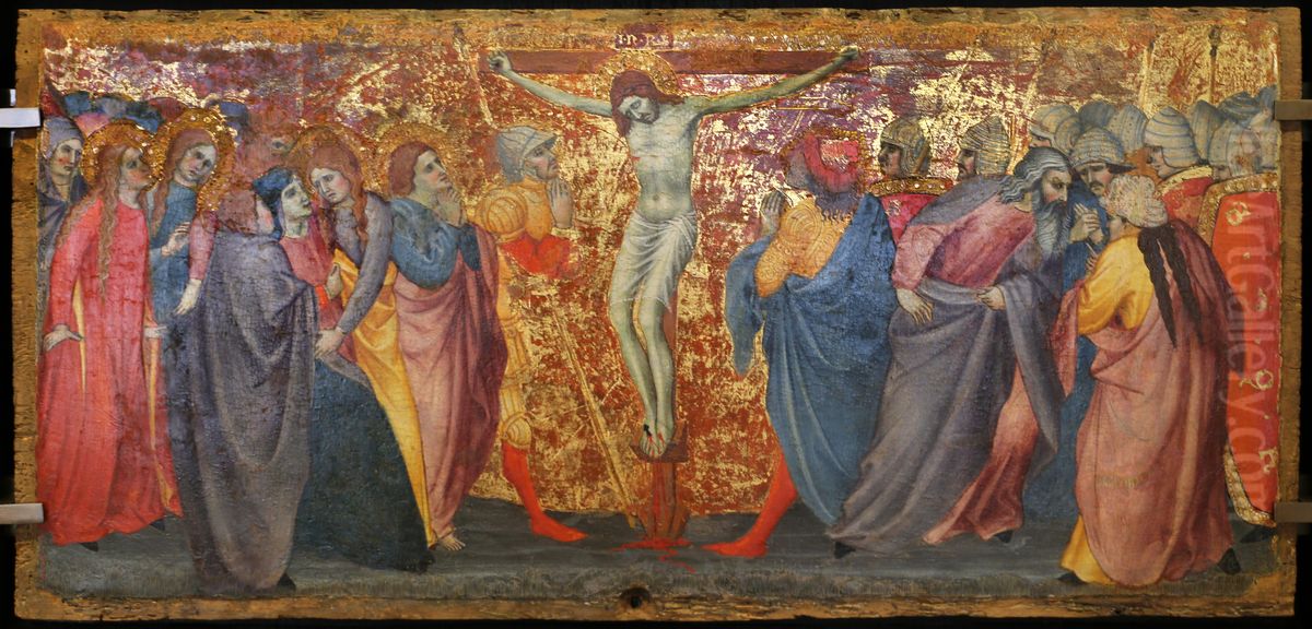 La Crucifixion Oil Painting by Taddeo Di Bartolo