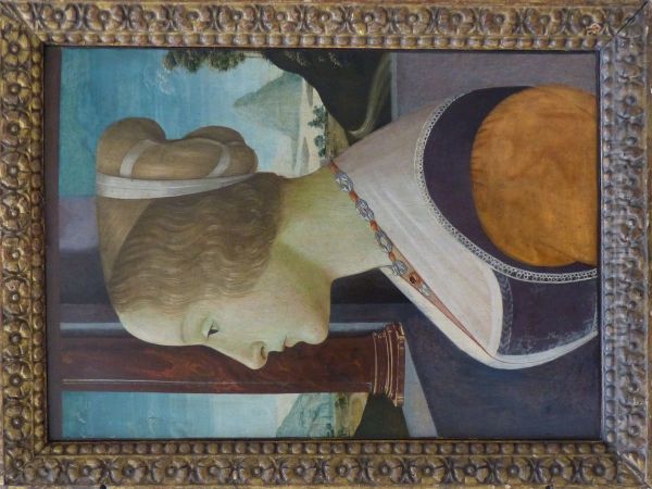 Portrait de jeune femme Oil Painting by Ghirlandaio Domenico