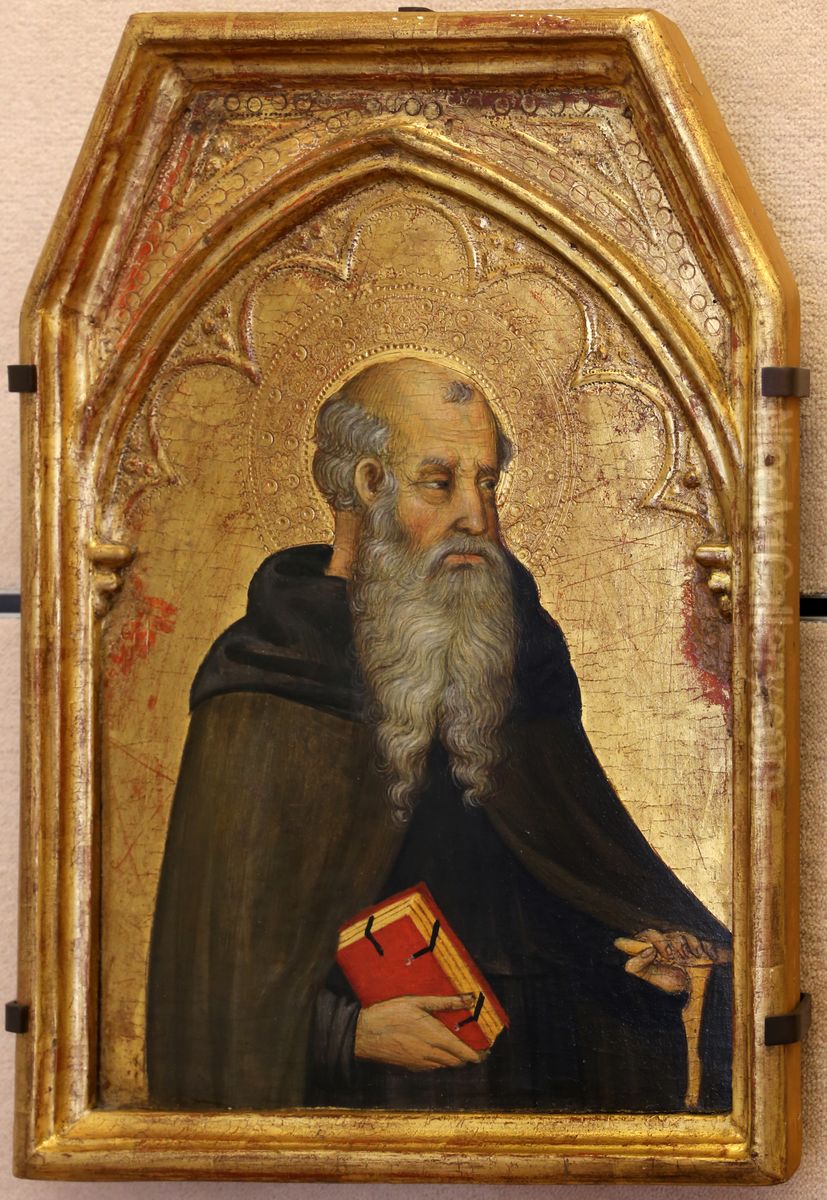 Saint Antoine abbe Oil Painting by Andrea Di Bartolo