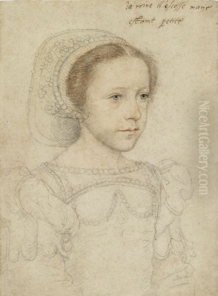 Mary, Queen of Scots Oil Painting by Francois Clouet