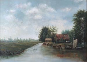 House on a Riverbank
