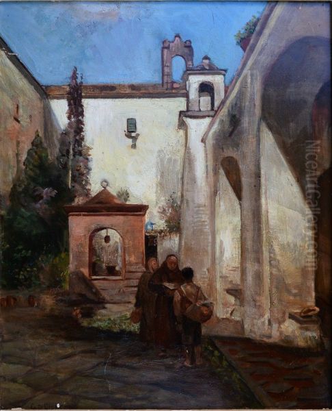 Primi insegnamenti Oil Painting by Giacomo Di Chirico