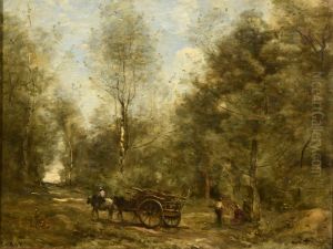 Une allee dans les bois de Wagnonville