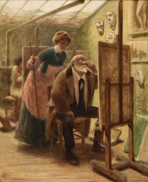 La correction Oil Painting by Albert Guillaume