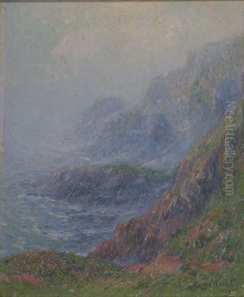 Matinee brumeuse a Ouessant Oil Painting by Henry Moret