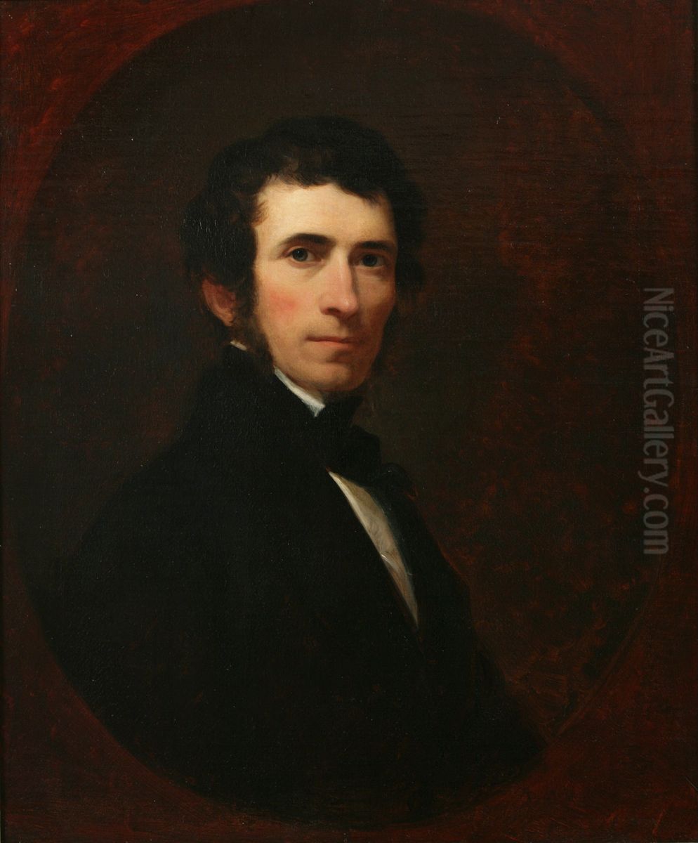 Self-Portrait Oil Painting by Asher Brown Durand