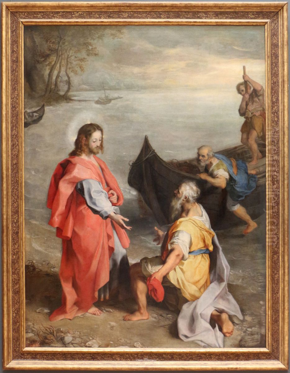 The Calling of Saints Peter and Andrew Oil Painting by Federico Barocci