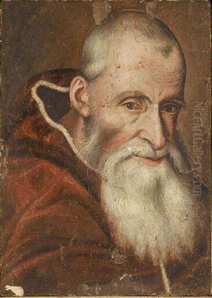 Portrait of Pope Paul III Oil Painting by Titian