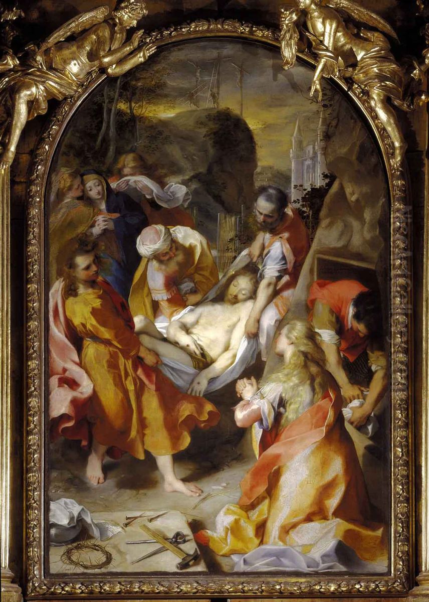 Burial of Christ Oil Painting by Federico Barocci