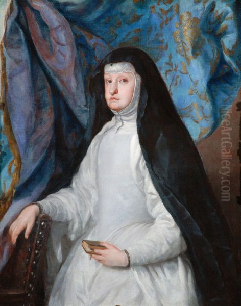 Mariana de Austria Oil Painting by Claudio Coello
