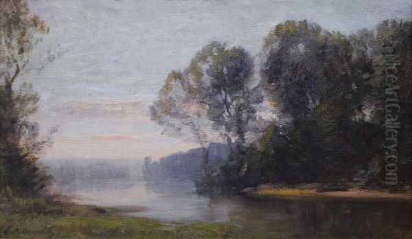a study Oil Painting by Louis-Augustin Auguin