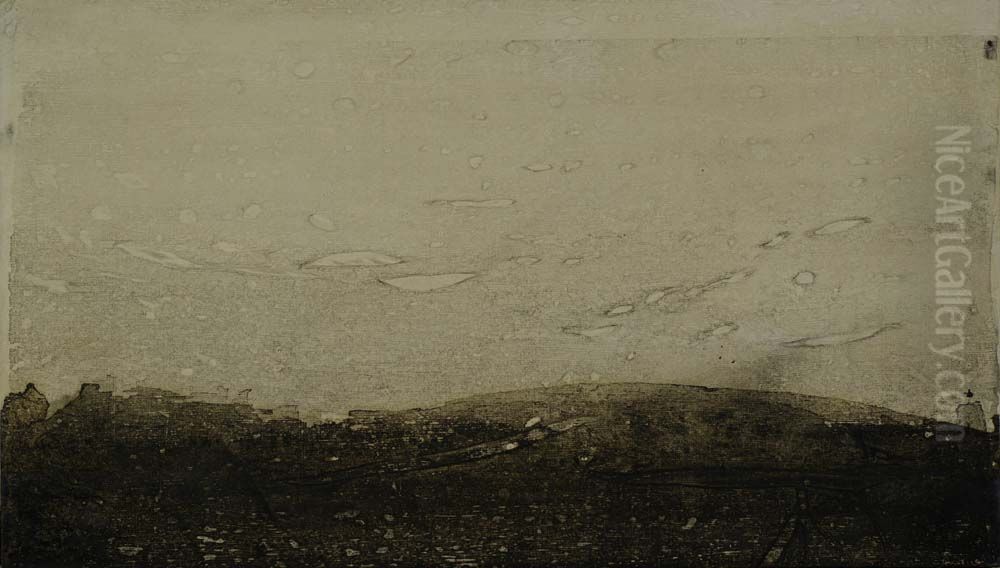 LLW II Oil Painting by Norbert Pumpel