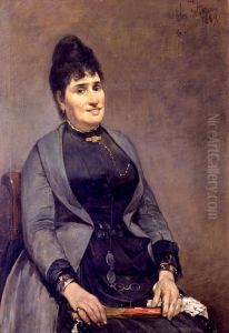 Portrait of the artist's second wife