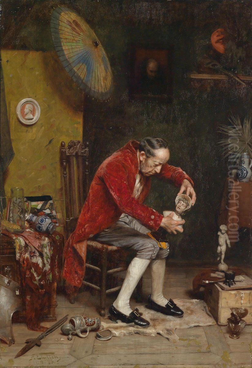 Grand Malheur Oil Painting by Felix Ehrlich