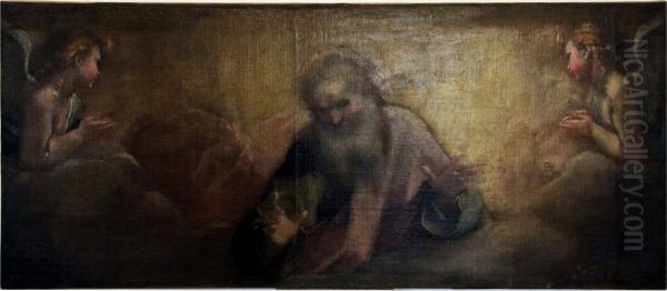 Padre Eterno e angeli Oil Painting by Federico Barocci