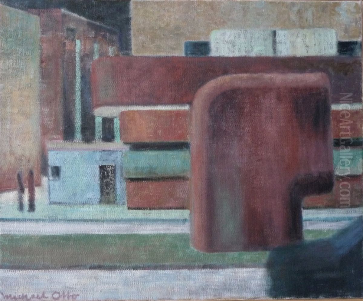 Fehrbelliner Platz Oil Painting by Michael Otto