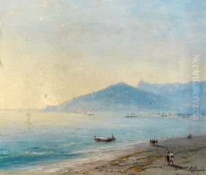 The Bay of Yalta with the Magobi and Ai Petri mountains