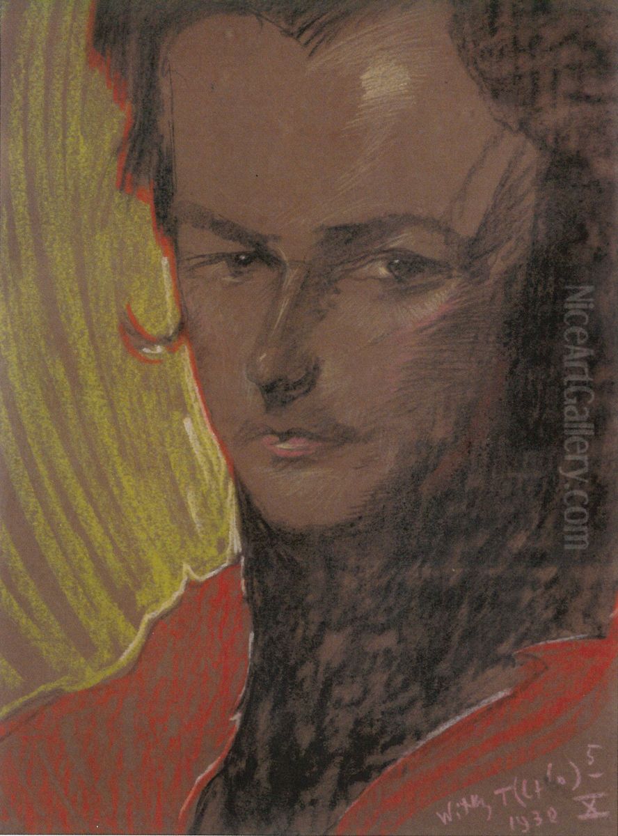 Portrait of Helena Bialynicka-Birula Oil Painting by Stanislaw Ignacy Witkiewicz (Witkacy)